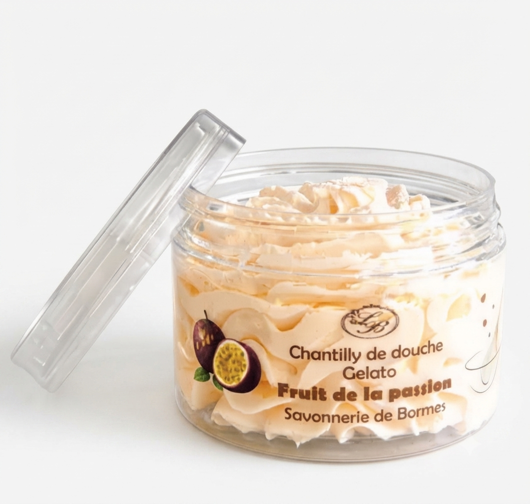 Chantilly de douche fruit de la passion