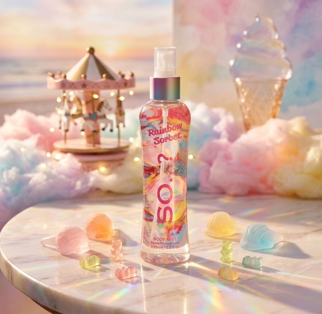 Brume parfumée pour le corps fruits acidulés - Maëlyne Beauty