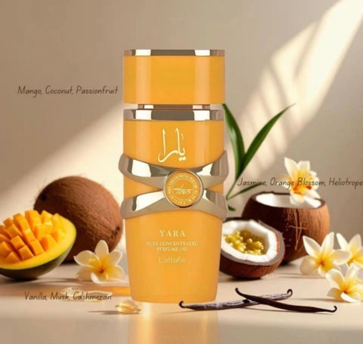 Flacon huile parfumée Yara Tous Lattafa 20 ml sans alcool