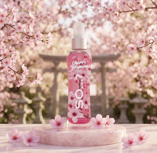 Brume parfumée pour le corps fleur de cerisier - Maëlyne Beauty