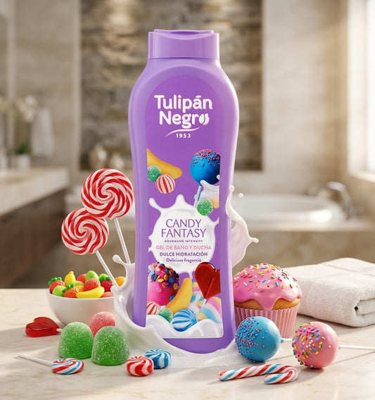 Gel douche Tulipán Negro Candy Fantasía 650 ml