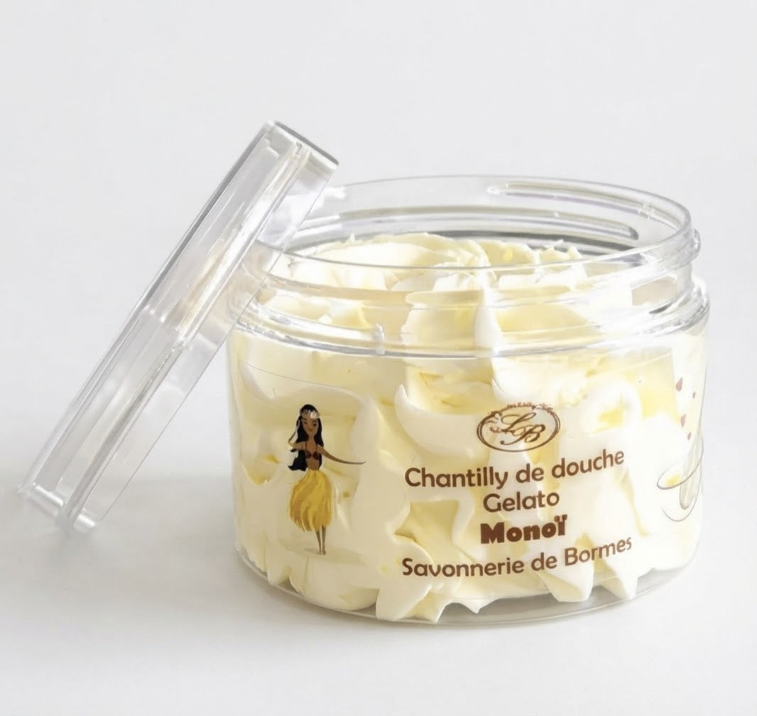 Chantilly de douche monoï