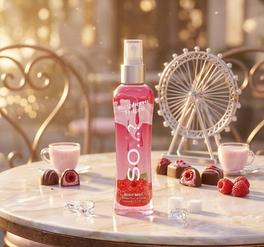 Brume parfumée pour le corps framboise - Maëlyne Beauty