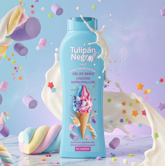 Gel douche Tulipán Negro Unicorn Marshmallow 650 ml