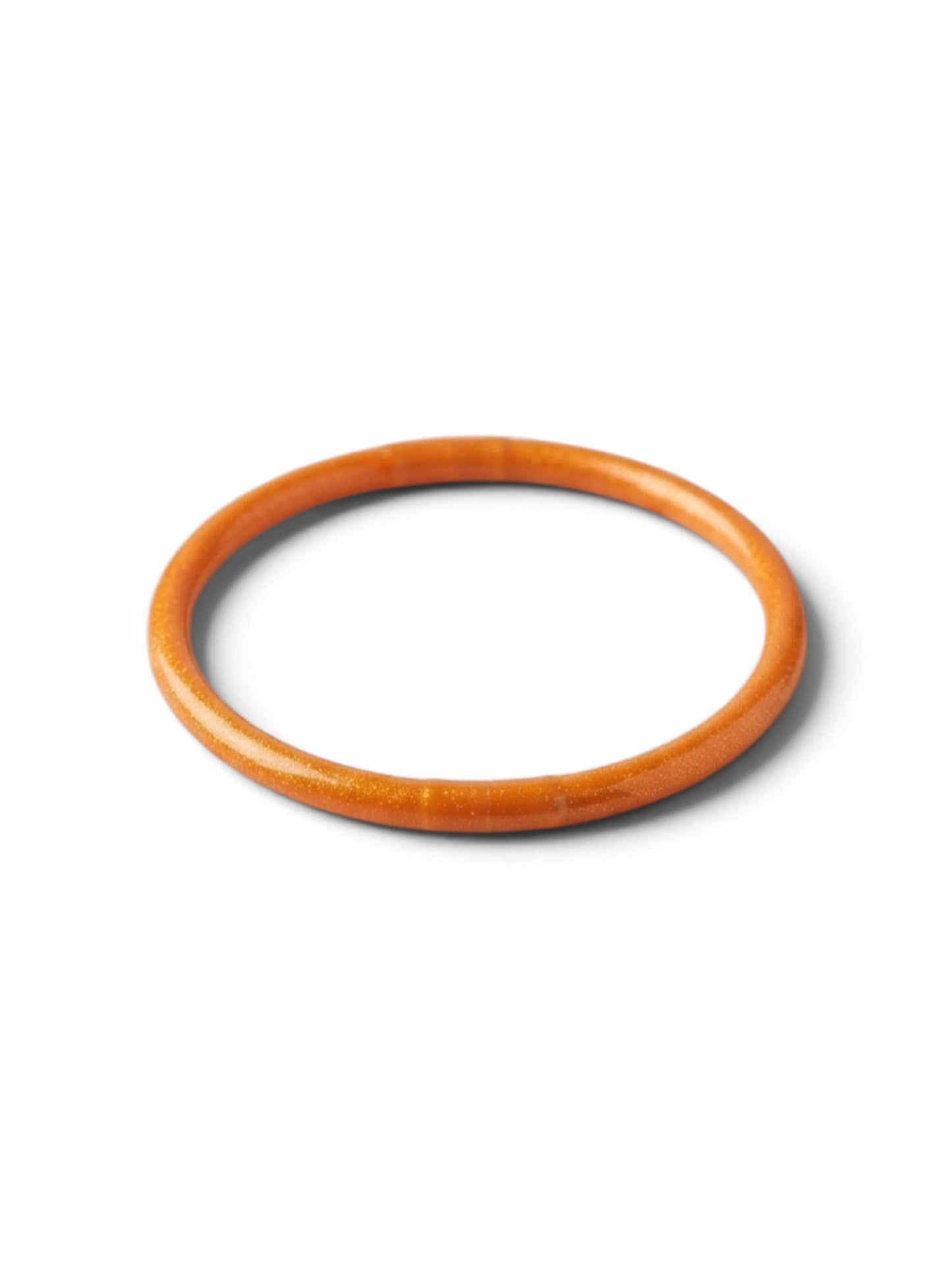 Jonc bouddhiste orange 