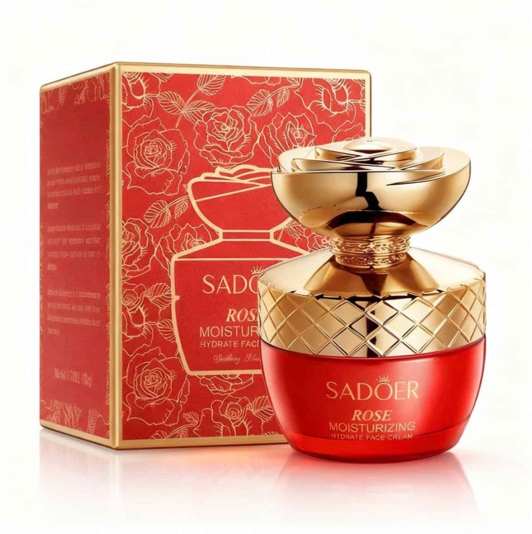 Crème visage hydratante Rose Sadoer Maëlyne Beauty