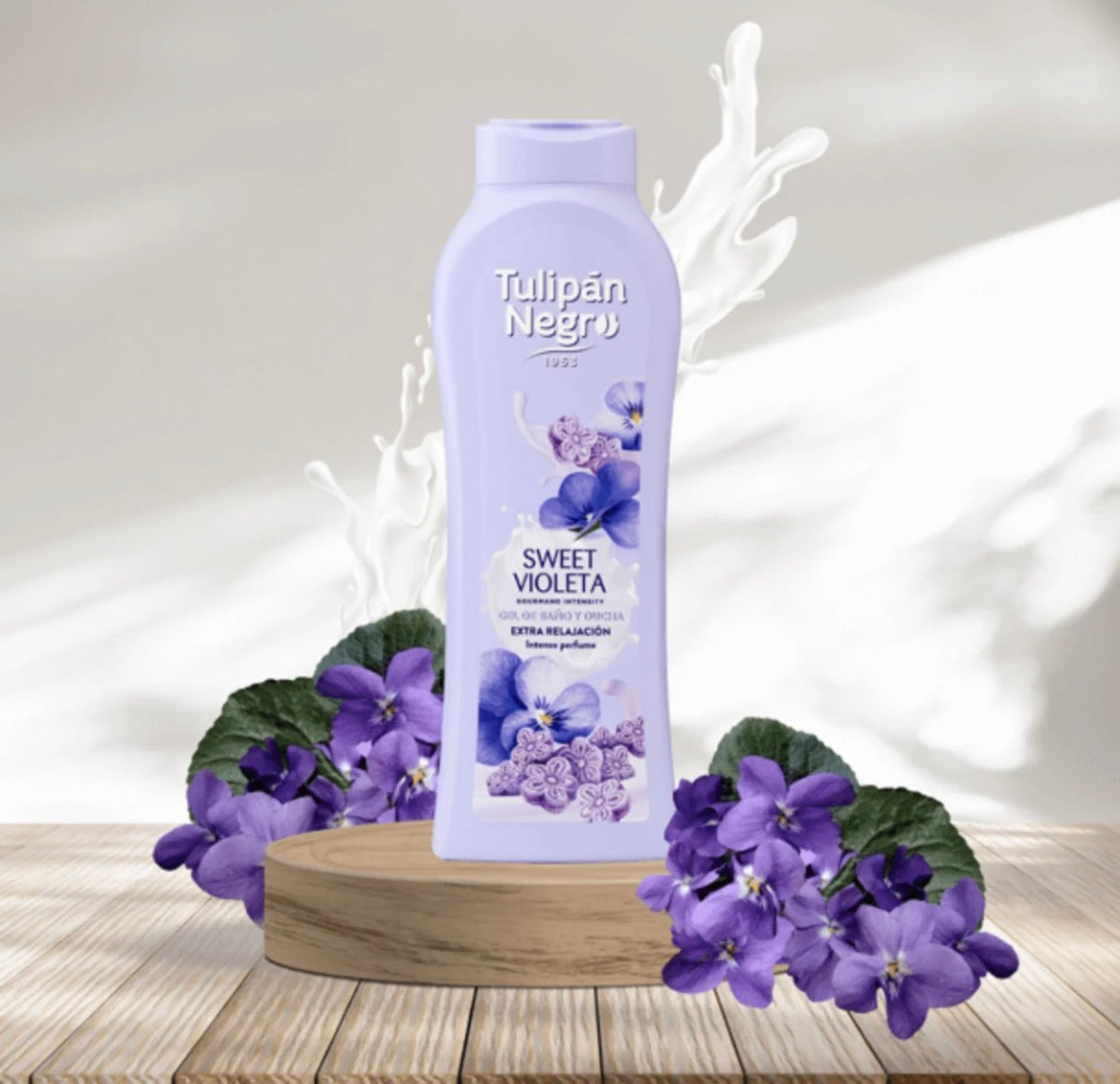 Gel douche violette Tulipan Negro 650 ml